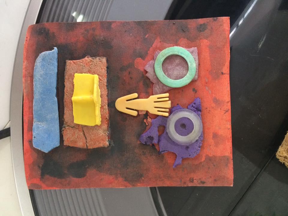 2017 Ocean Messengers - Reuse the beach trash 海洋使者計畫之海灘廢棄物卡片