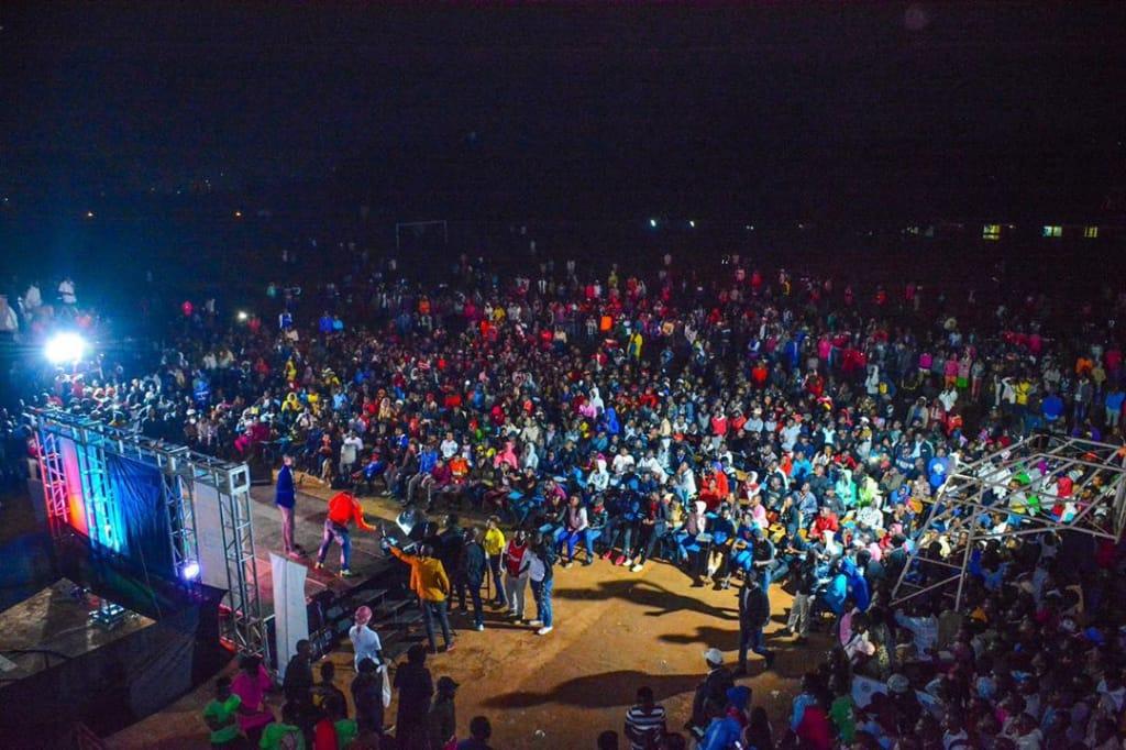 youth engagement through comedy show 