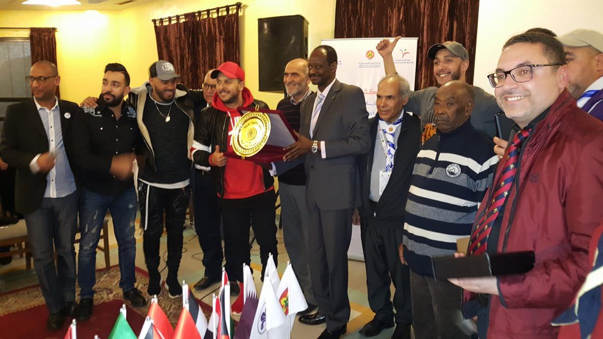 تكريم كشفي لمجموعة فناير الغنائية