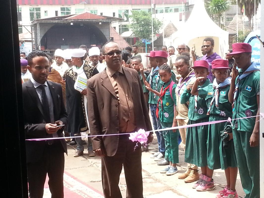 Ethiopia Scouts serving a community!! 