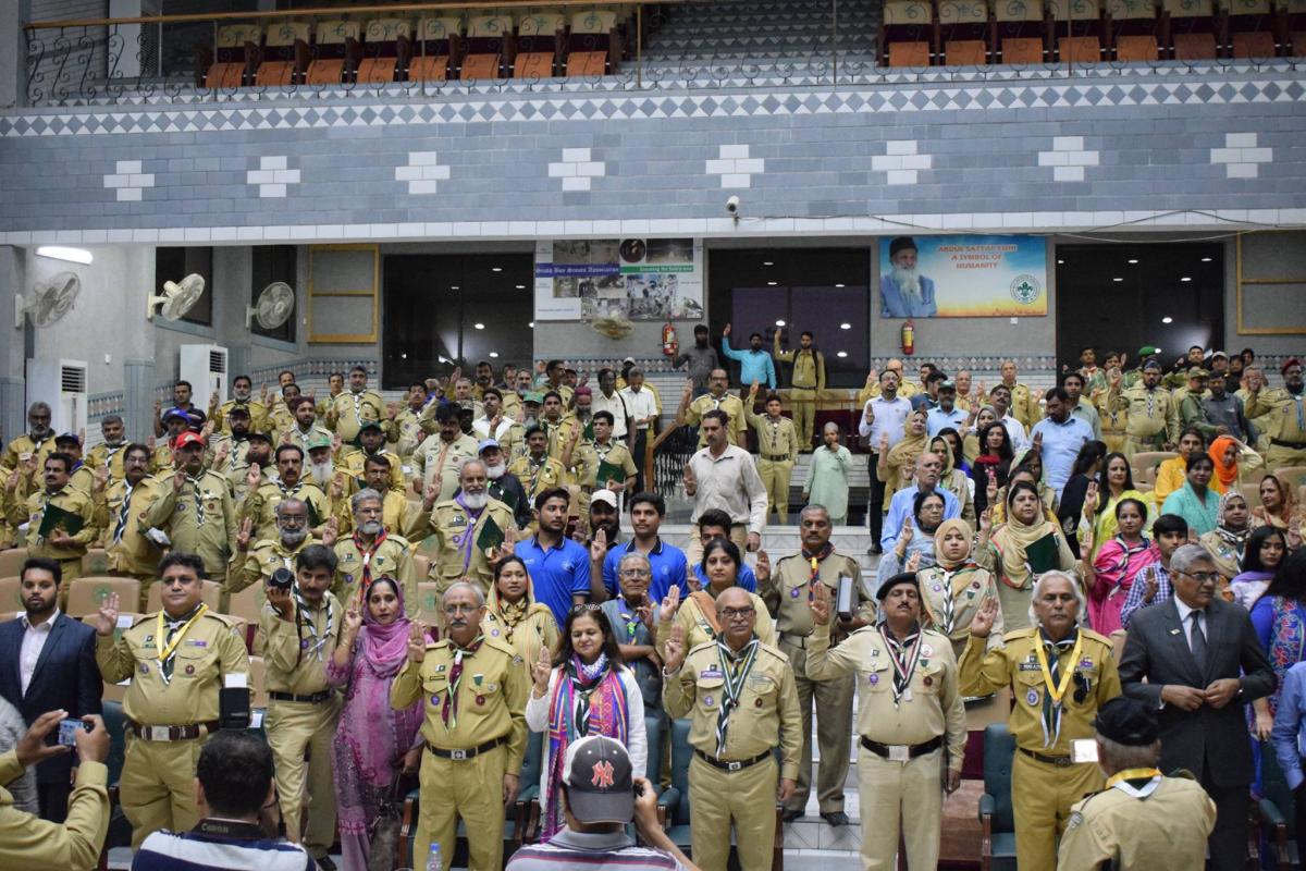 Awarded Medal of Merit by H.E. President of Pakistan for Volunteer Services to the Scout Movement.