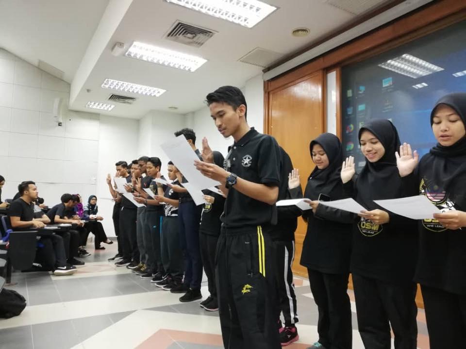 Perjumpaan KLKM USM level 100 kali pertama