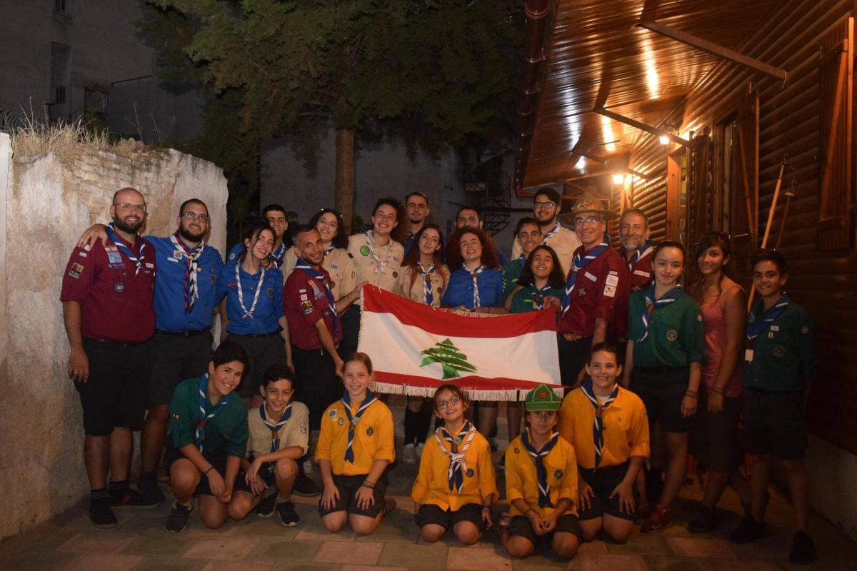 Scouts around the world visiting Greece