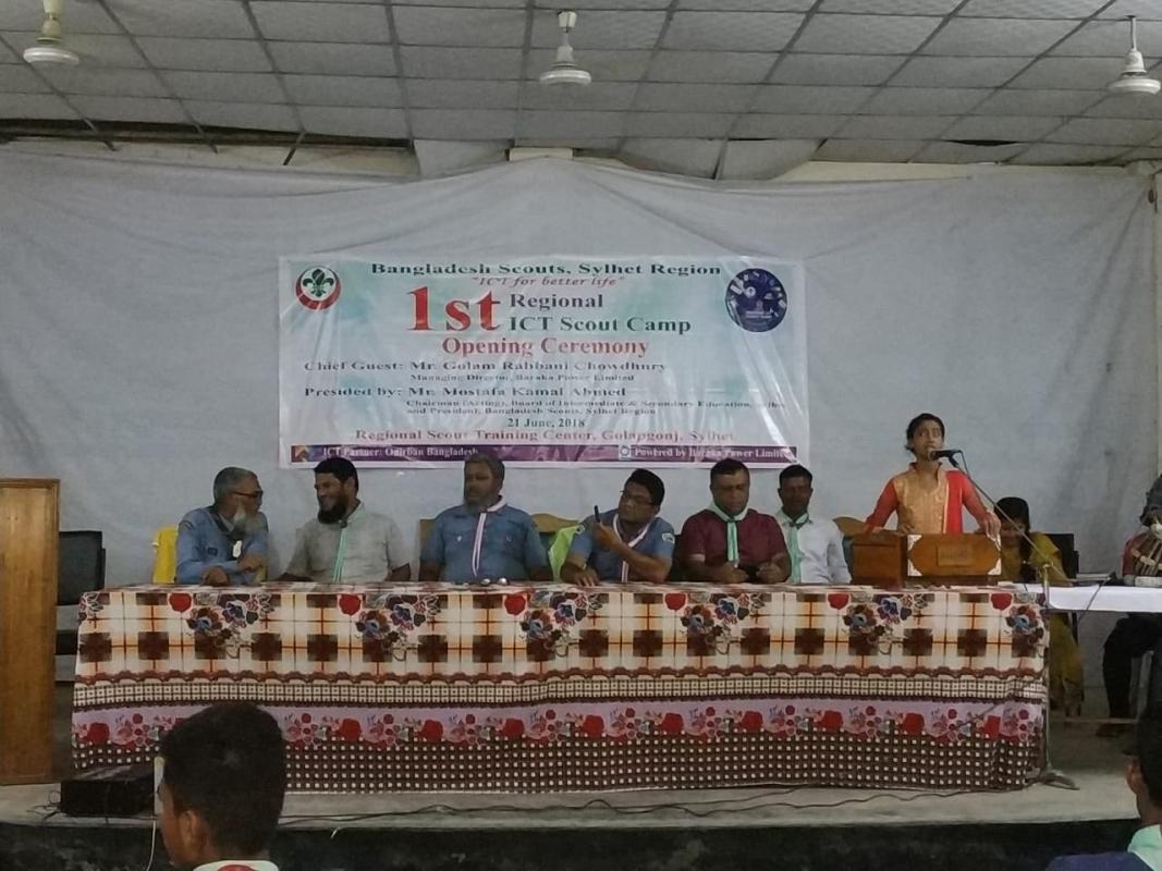1st Regional ICT Scout Camp, Bangladesh Scout, Sylhet Region 