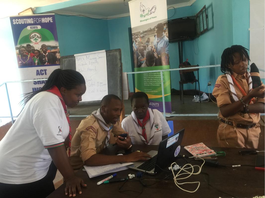Scouting for Hope Kenya- Lake Region MOP Training 