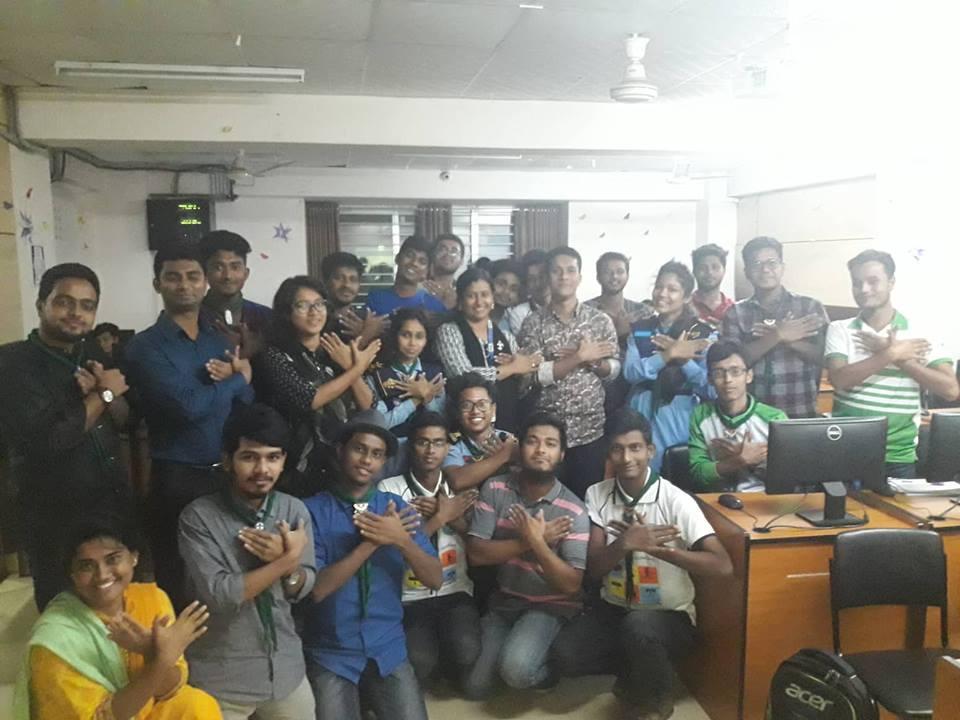 Daffodil International University Air Rover Scout Group Arranges a Special Crew Meeting 