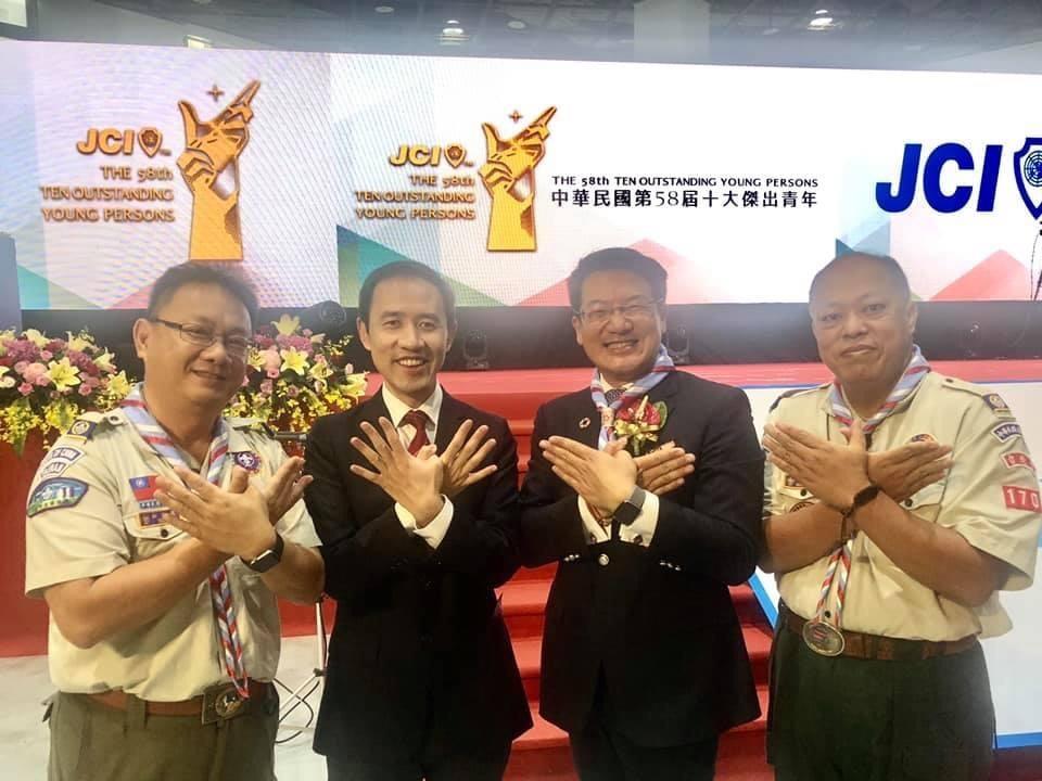 JCI and Scouts members