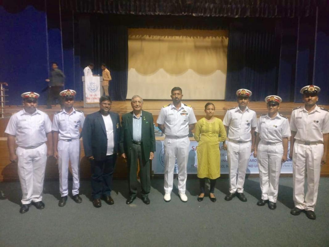 LECTURE ON SOLO CIRCUMNAVIGATION BY CDR.ABHILASH TOMY 