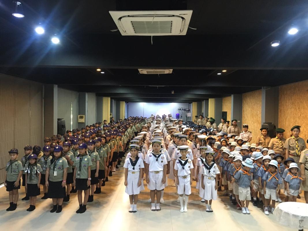 ต้อนรับลูกเสือต่างประเทศ