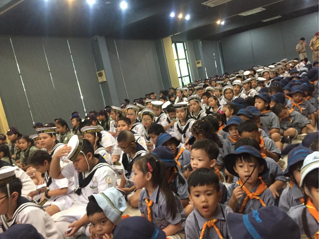 ลูกเสือ จิตอาสา