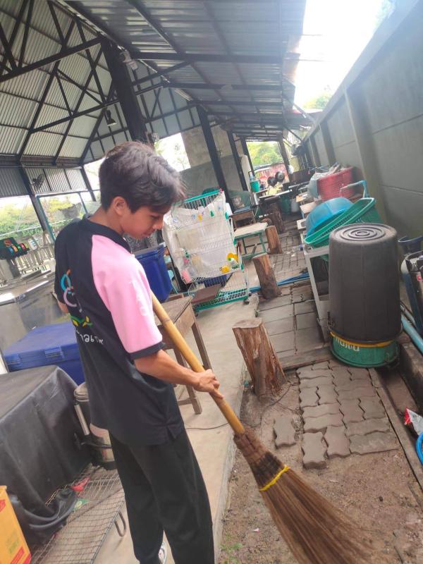 กวาดพท้น