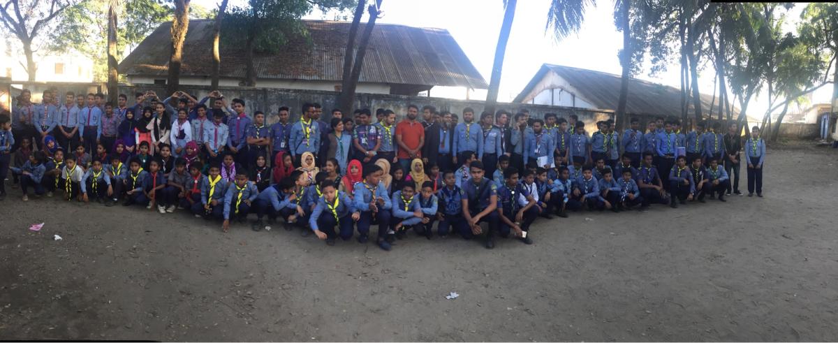 Sylhet Railway scouts all unite...