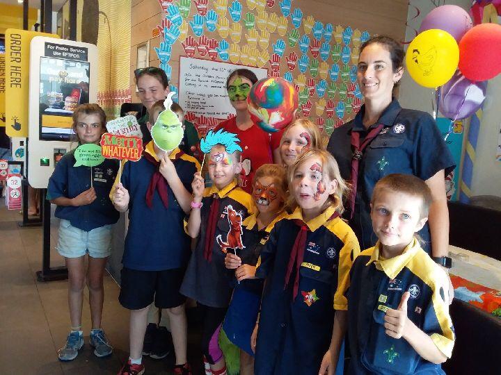 Childers Scout group McHappy day