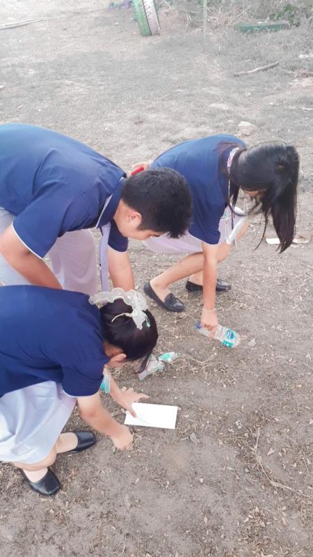 เก็บขยะ