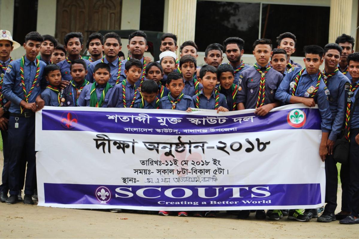 Shotabdi Open Scout Group Opening Ceremony 