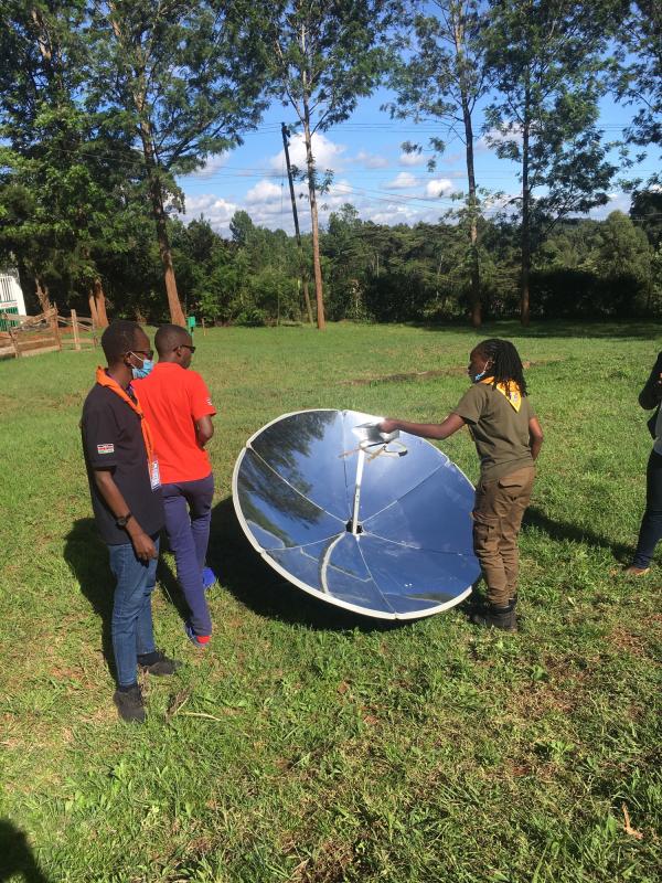 Parabolic Solar Cooker