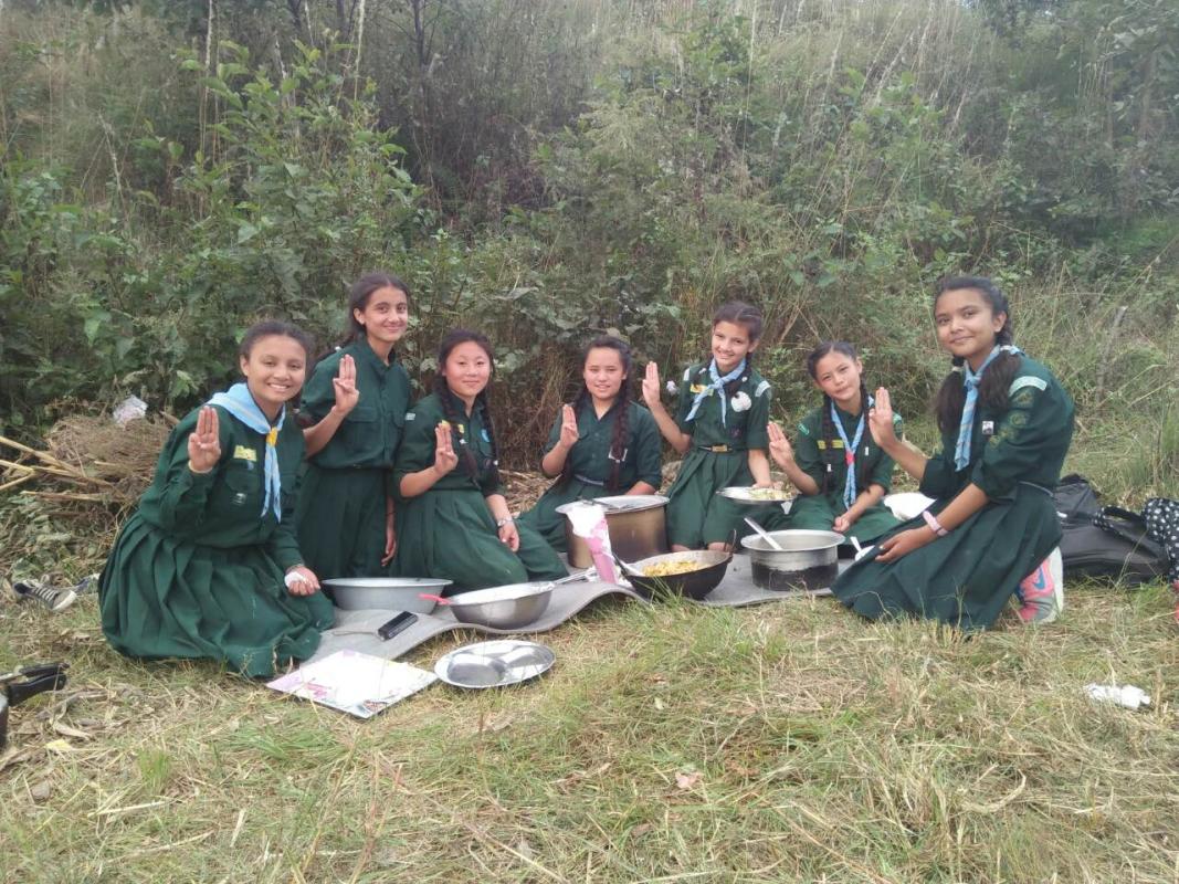 Jugal Scouts Cooking Competetion