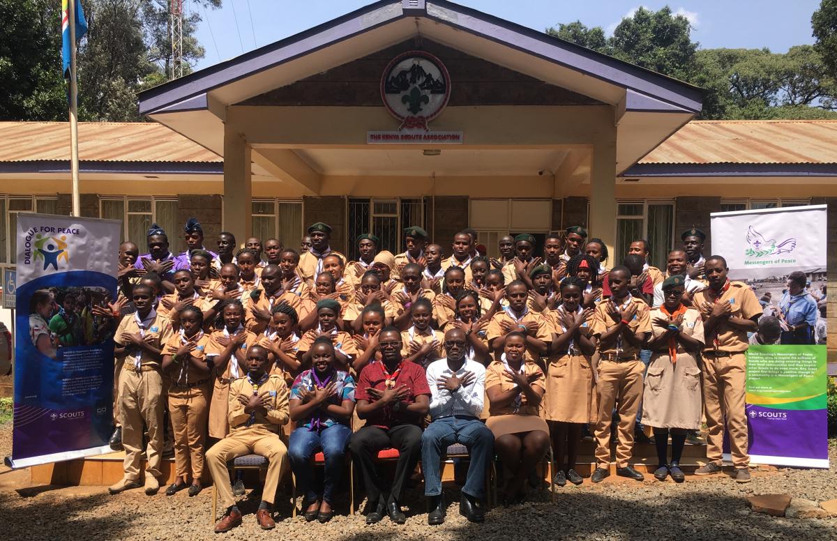 NAIROBI COUNTY SCOUTS MESSENGERS OF PEACE TRAINING
