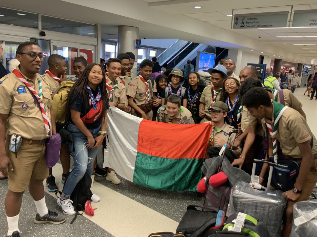 15 Scouts ont représentés MADAGASCAR au 24e WORLD SCOUT JAMBOREE 
