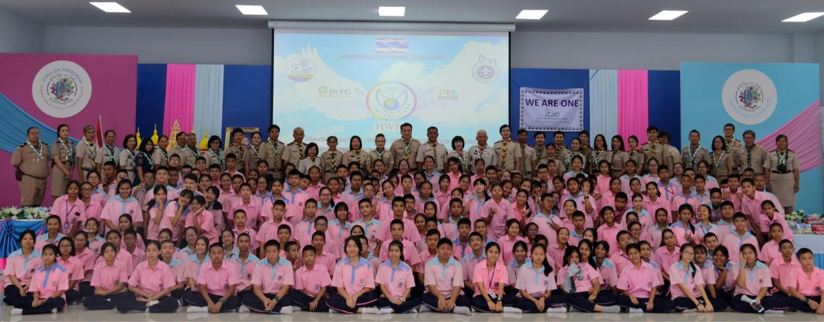 “We are one” Project Messengers of Peace Thailand