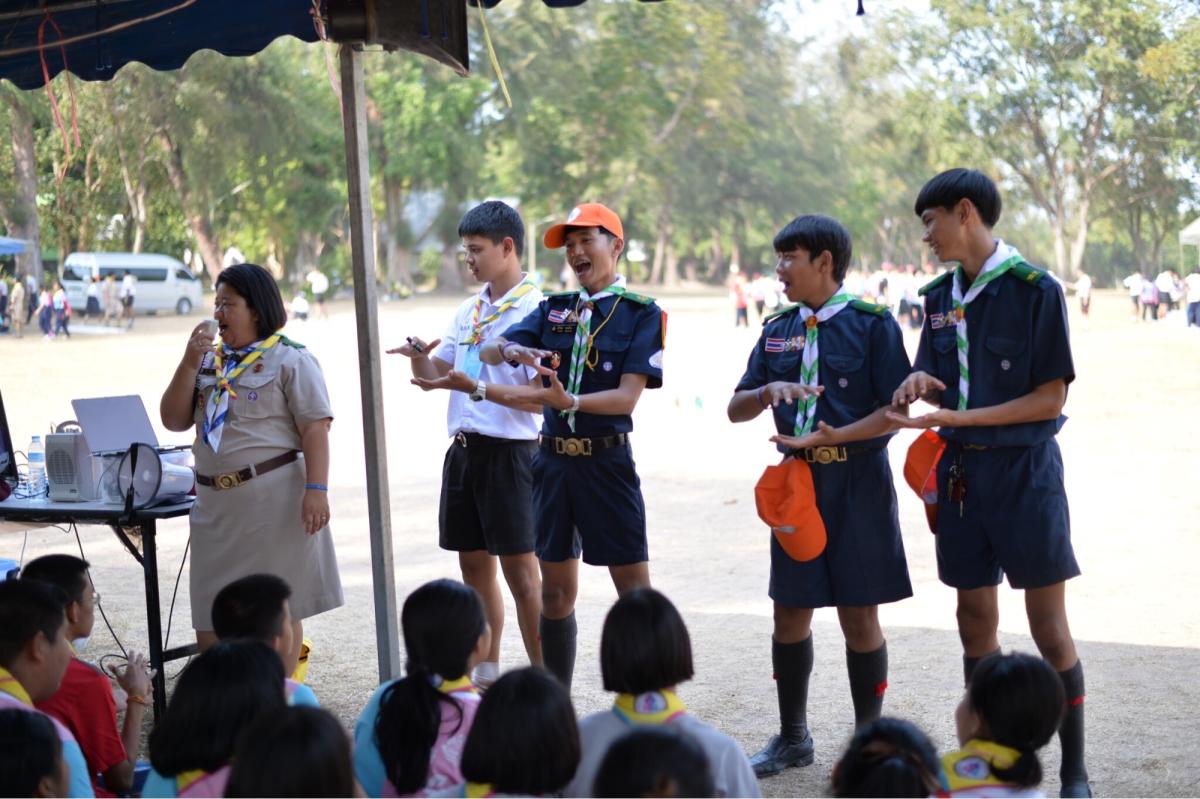 จัดฐานกิจกรรมให้ความรู้ Messengers of Peace Thailand