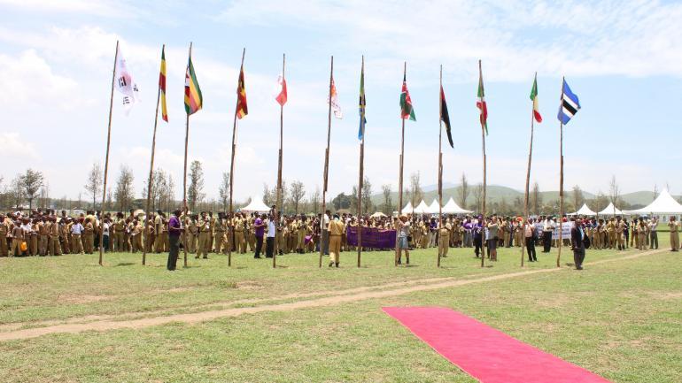 Officiall Opening Celebrations for Africa Scout Day - Arusha, Tanzania 2017