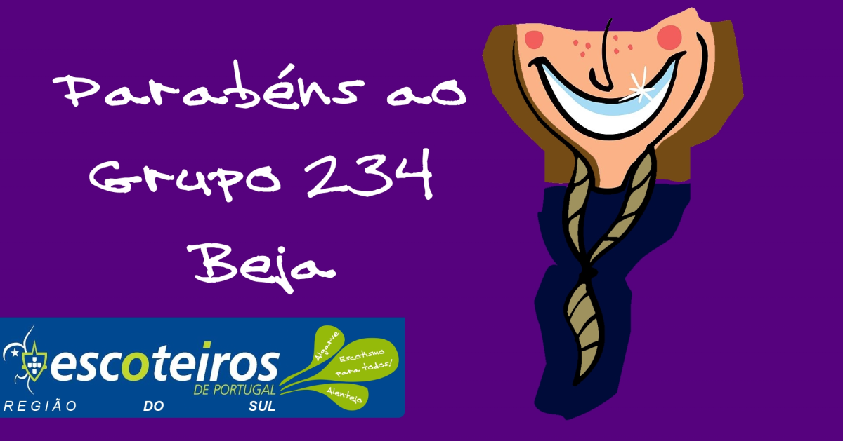 PARABÉNS AO GRUPO 234 BEJA