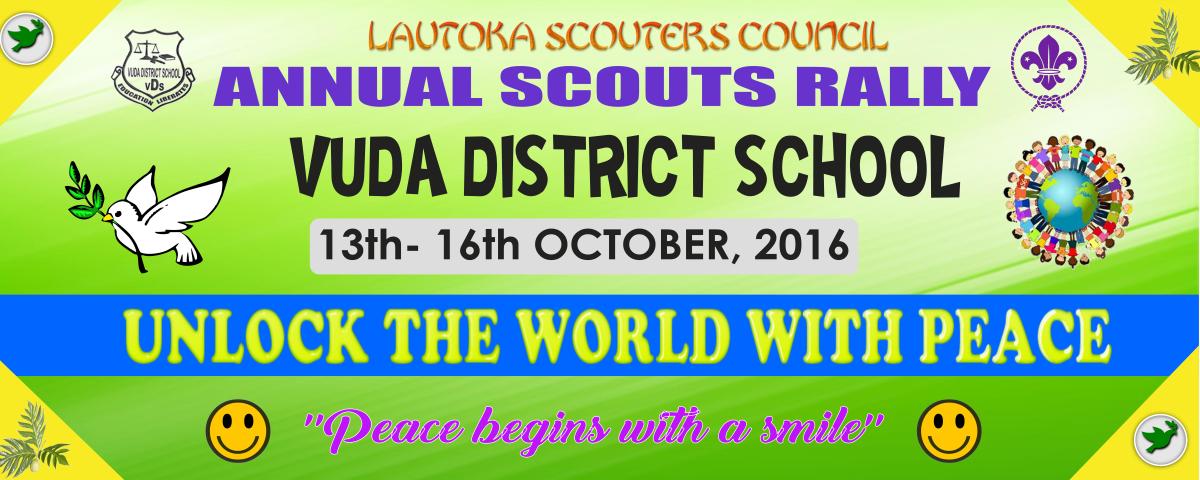 ANNUAL SCOUTS CAMPING with the theme: "Unlock the World With PEACE"