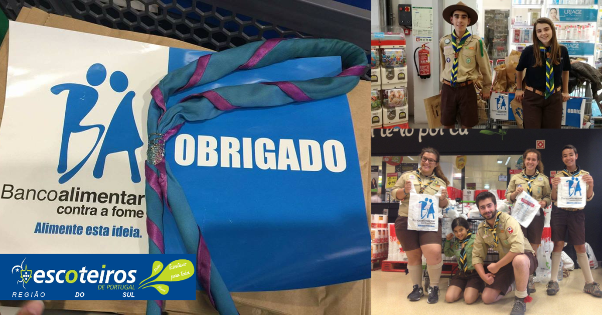 Grupos na Campanha do Banco Alimentar Contra a Fome - Maio 2017