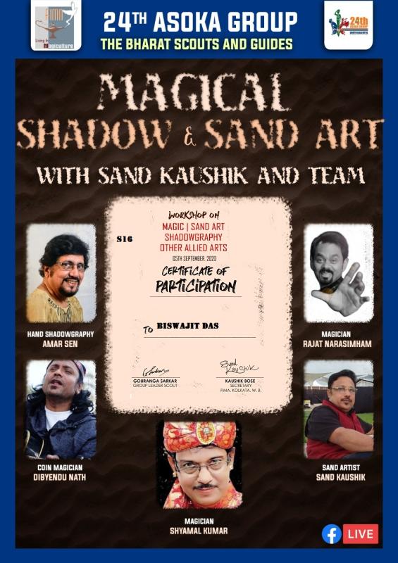 magic sand art shadowgraphy other allied arts