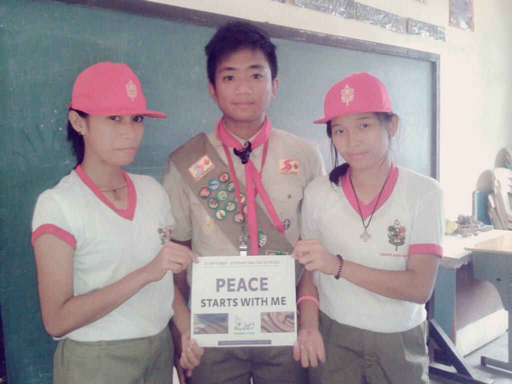 MoP - FRANNIE , LEE ANN & DUANE  #messengerofpeace #worldscouting #peaceday