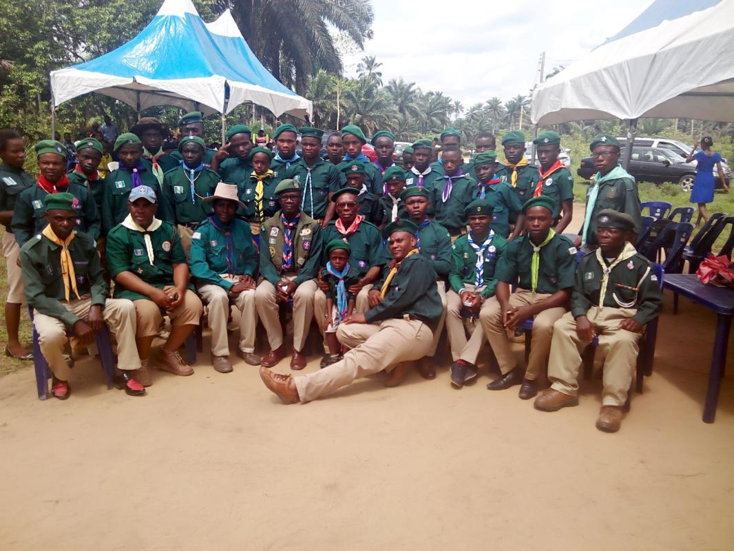 Chief Harry Etukudo Reaffirmed the scout promise at 85