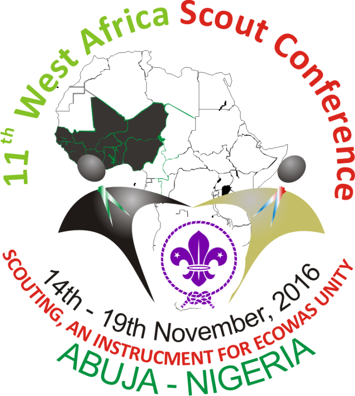 11 Afrique de l'Ouest Zonal Conférence Scout et 7e Forum des jeunes à Abuja au Nigeria - le 14 au 19 Novembre 2016