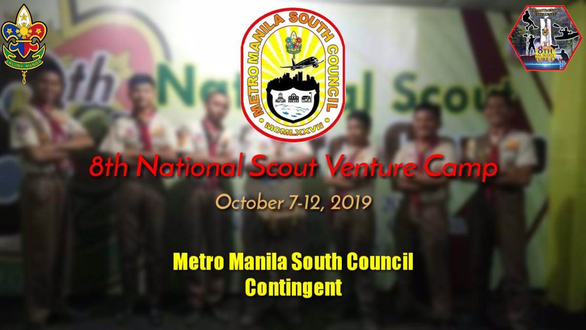 8th National Scout Venture Camp - Metro Manila South Council Last Contingent