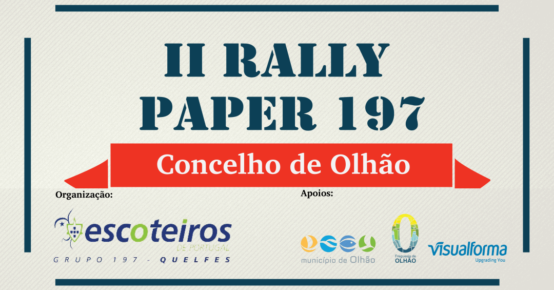 II RALLY PAPER 197 - CONCELHO DE OLHÃO