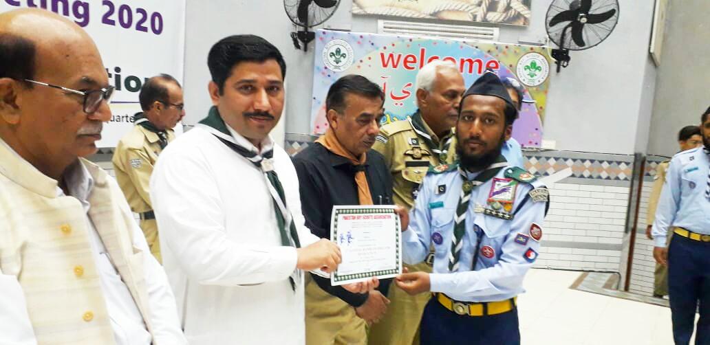 Receiving Ramblers Proficiency