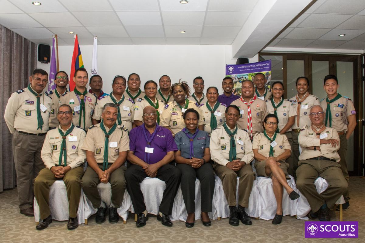 Mauritius Scouts Association National Board members Induction Workshop.
