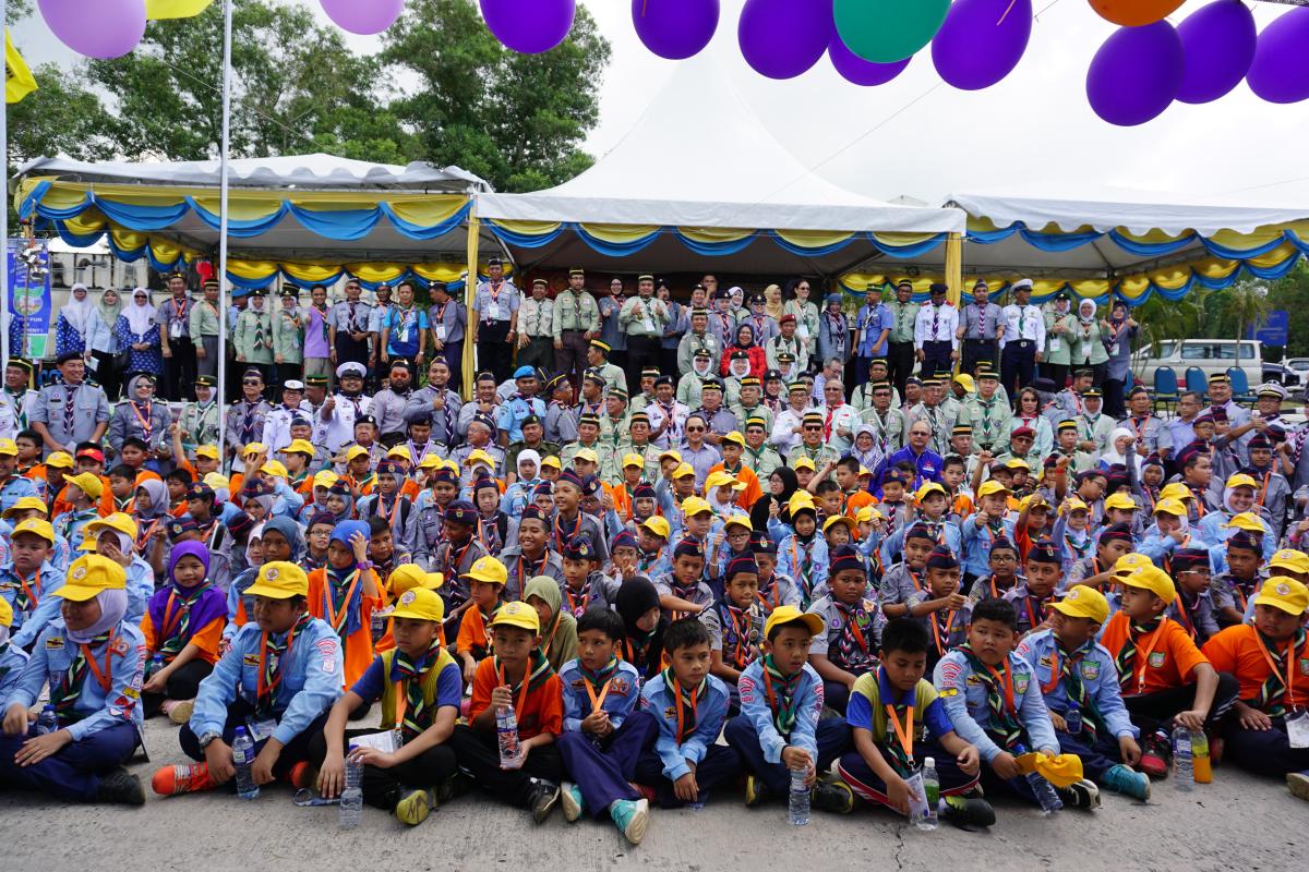 BRUNEI DARUSSALAM SCOUTS ASSOCIATION ORGANISED 4TH BRUNEI DARUSSALAM CUBBOREE