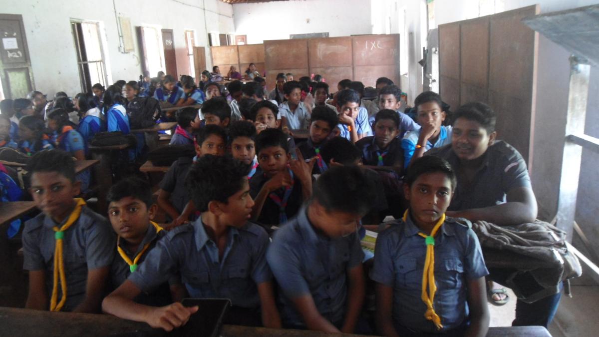 Jota - Joti Held @ ST XAVIERS H S S MITHRAKARI, KUTTANADU (AU2KUT)