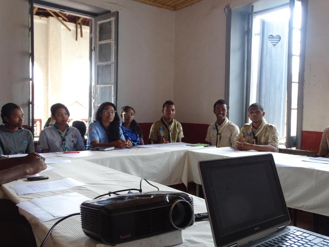1ere Conférence : Le scoutisme de Madagascar & les réseaux sociaux