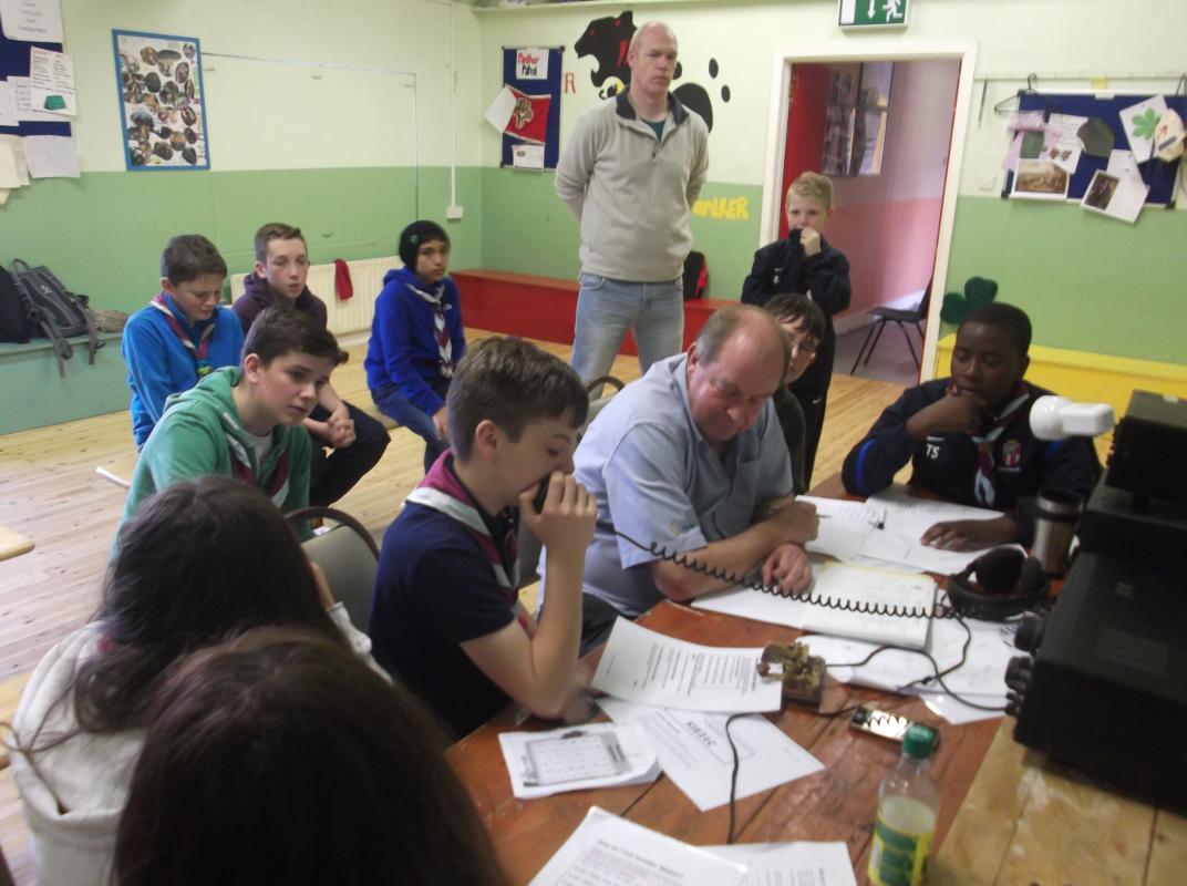 Scouts from 1st Meath Navan Ireland