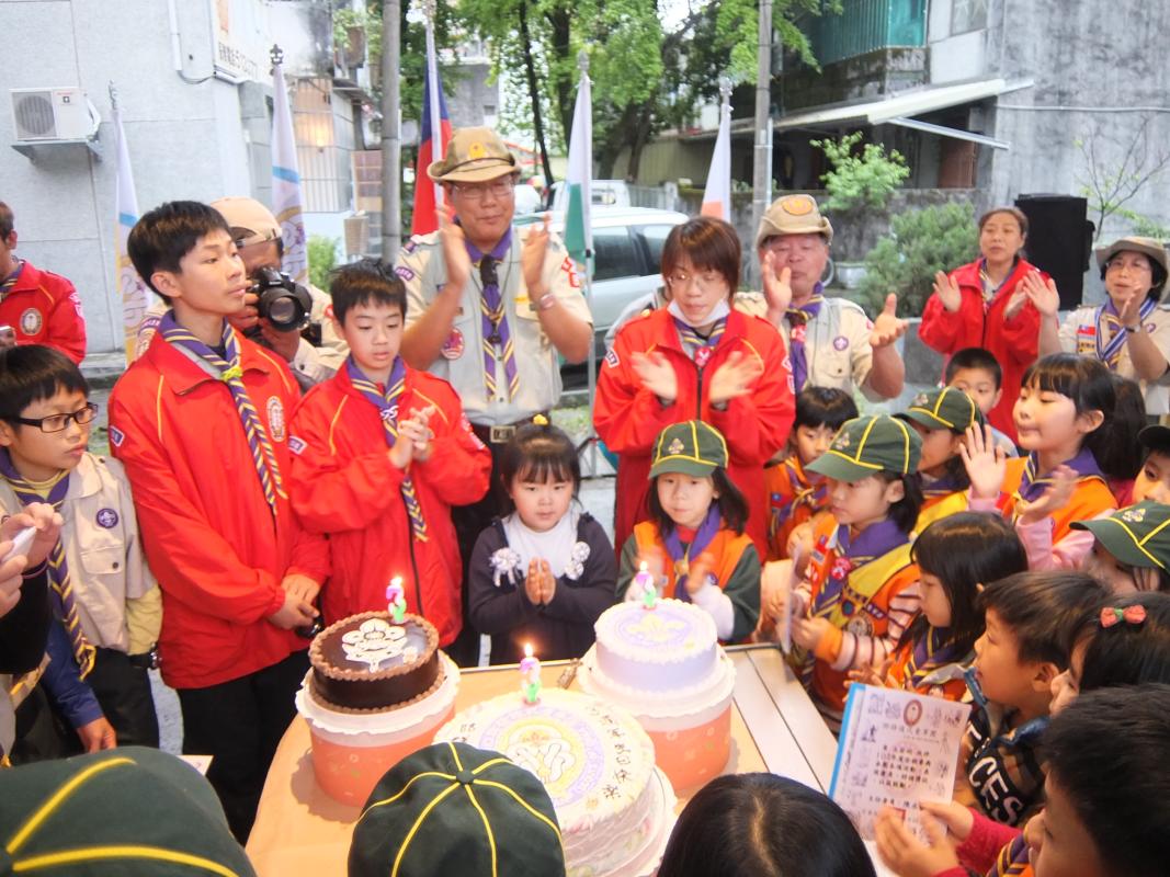 My scout team is already three years old now!