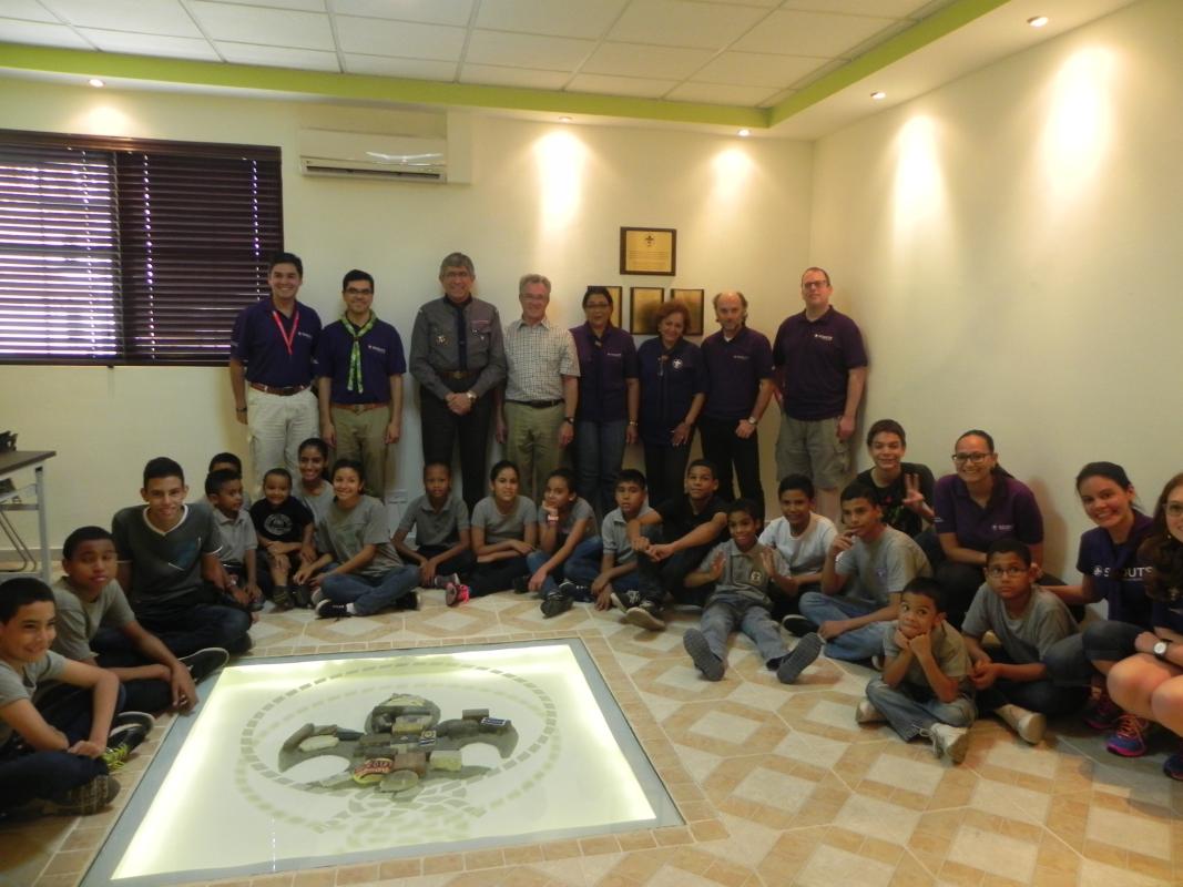Visita del Grupo Scout no.28 /  #28 Scout Group Visit 
