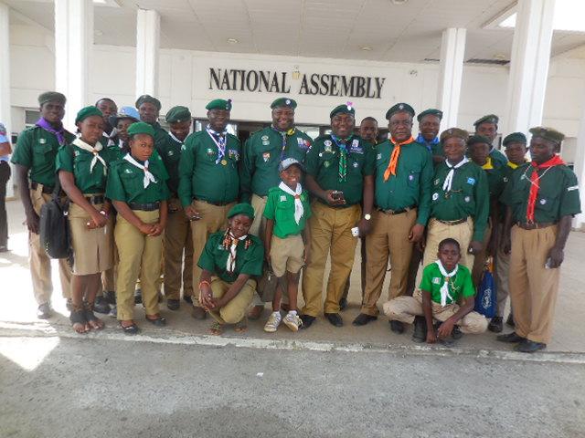 VISIT OF THE SCOUT ASSOCIATION OF NIGERIA MEMBERS TO THE NIGERIA NATIONAL ASSEMBLY AT ABUJA, NIGERIA FEDERAL CAPITAL TERRITORY
