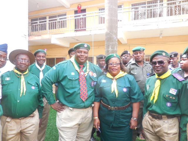 The Investiture Ceremony of Her Lordship Hon. Justice Oludunmilayo O. Atilade as the President of Lagos State Scout Council