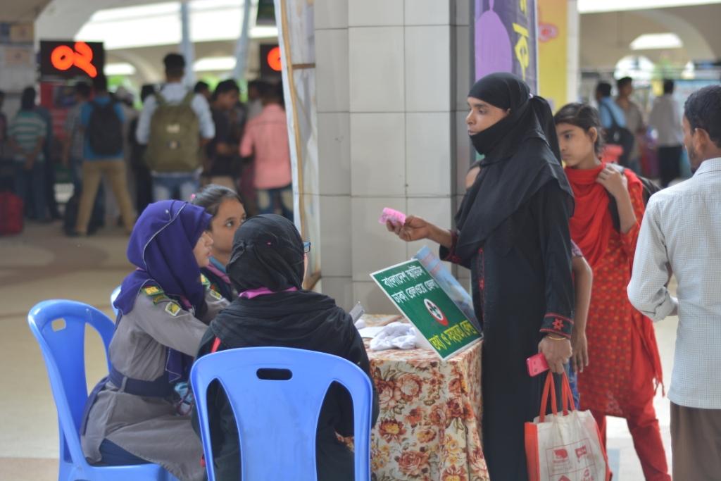 Bangladesh Railway Scouts & Rover Eid Station service