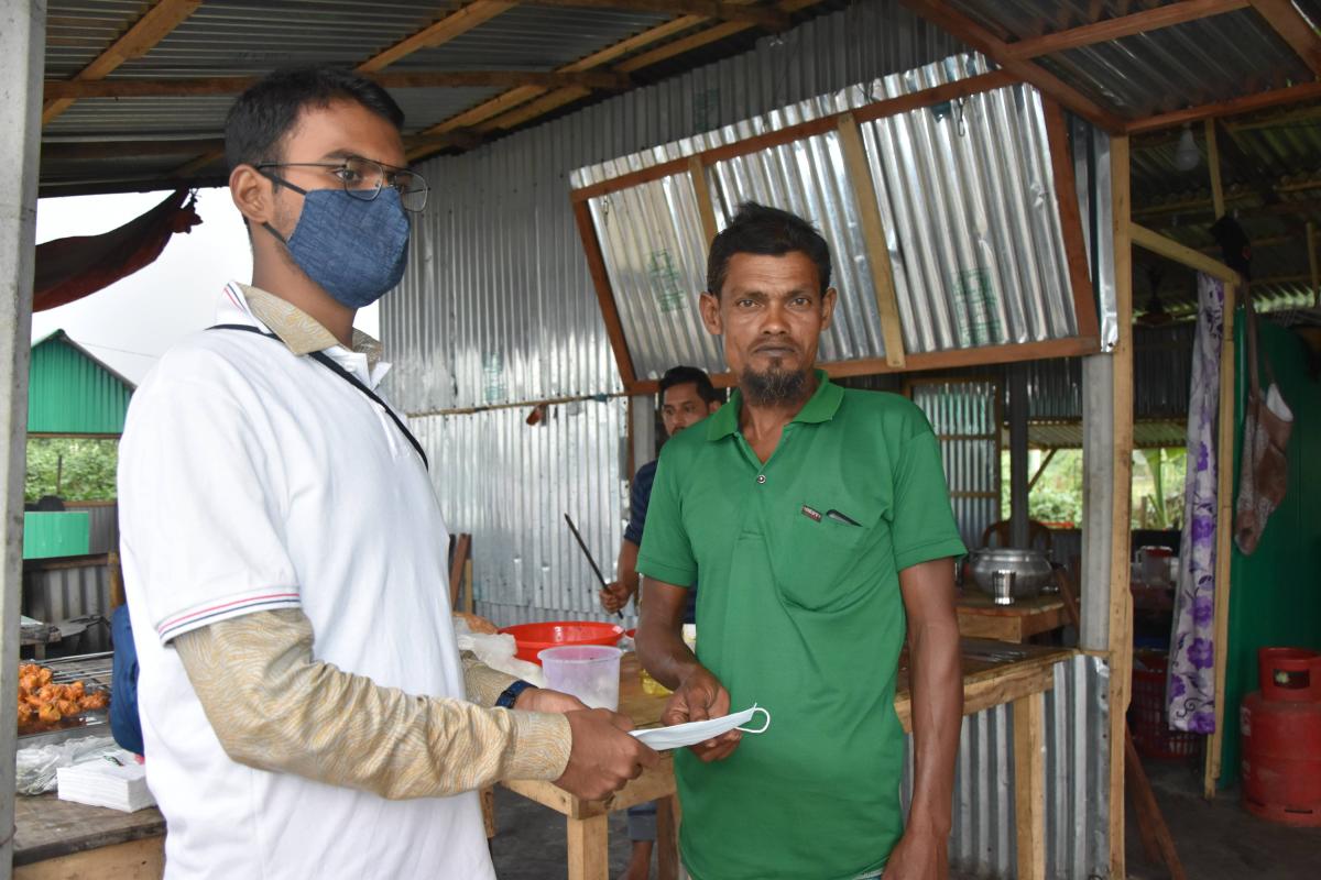 কোভিড সচেতনতা ক্যাম্প