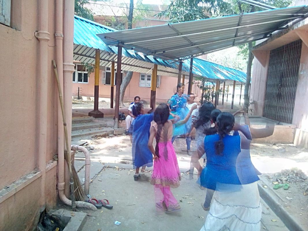 Dance practice for National Utsava