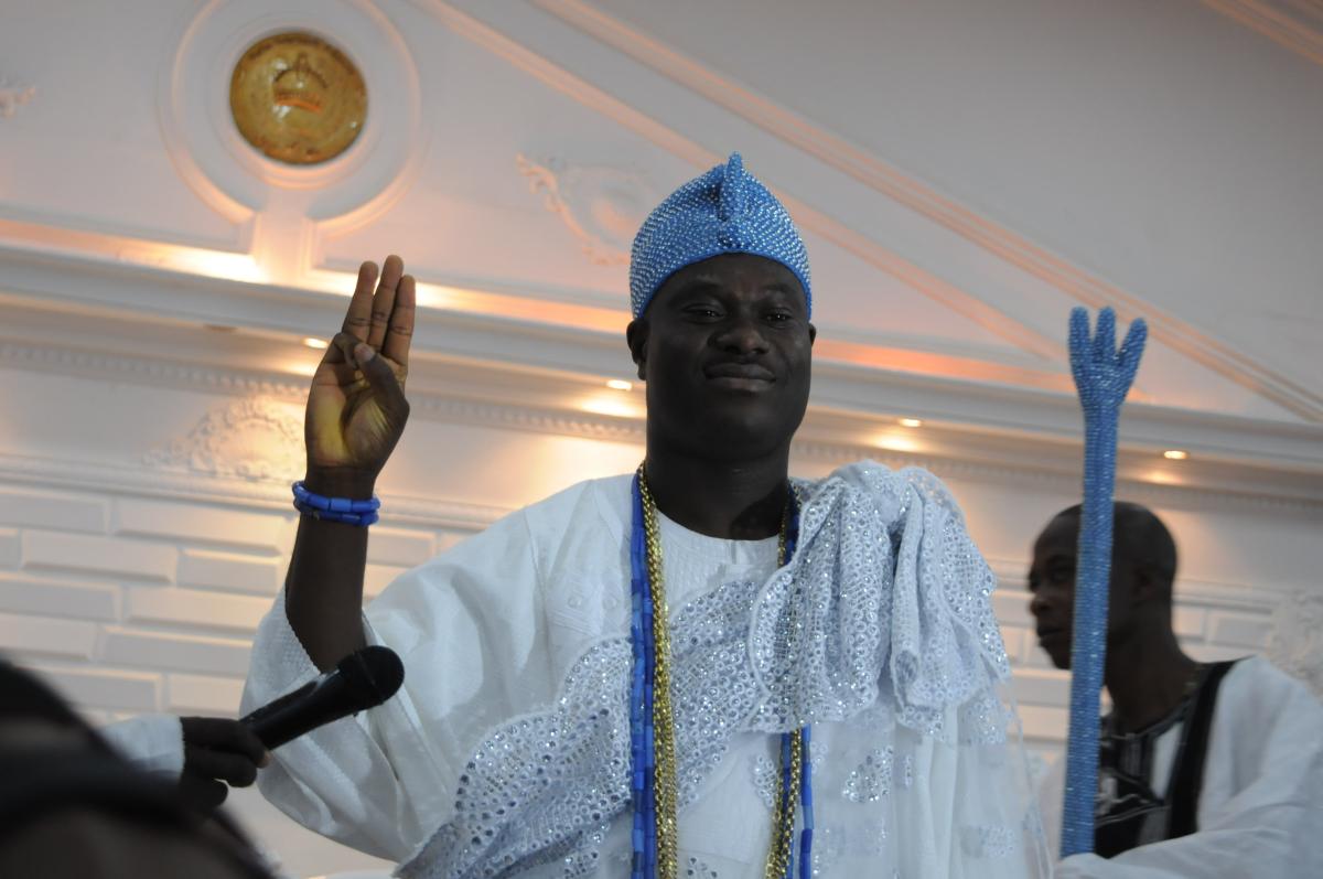 INVESTITURE OF HIS IMPERIAL MAJESTY OONI ADEYEYE BABATUNDE ENITAN OGUNWUSI - OJAJA II 