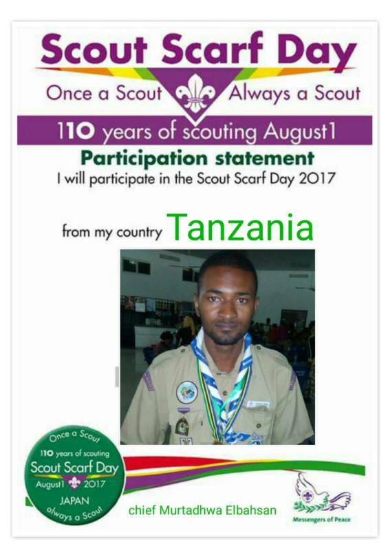 World Scout Scarf Day 2017